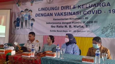 Kegiatan Sosialisasi dan Vaksinasi bersama Anggota Komisi IX DPR RI Serta Surkaskes