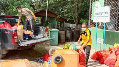 Pemusnahan Sampah Medis Wilayah Kerja Kerja Pos Lintas Batas Negara Motaain