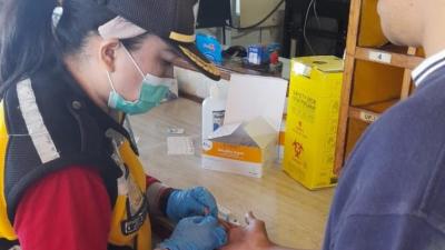 SKRINING MALARIA PADA WILAYAH KERJA PELABUHAN LAUT TENAU