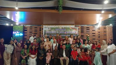 Syukuran Natal 2024 dan Tahun Baru 2025 Balai Kekarantinaan Kesehatan Kelas I Kupang