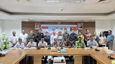 BKK Kupang Hadiri Benchmarking BNPP Skow Papua di PLBN Motaain